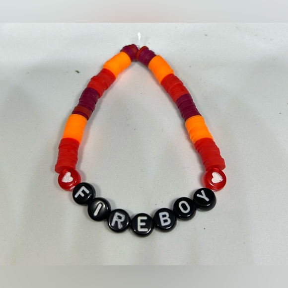 Fireboy (Elemental) Heishi Bracelet - Picture 7 of 9